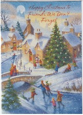 Happy Christmas To Friends We Don't Forget